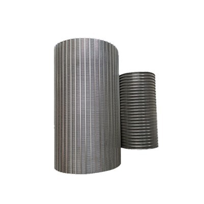 Pilnībā metināts nerūsējošā tērauda rotējošais sieta cilindrs